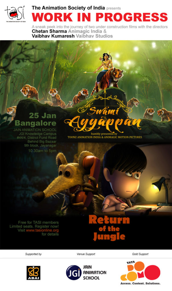 ‘Work in Progress’ – Film Showcase in Bangalore | The Animation Society ...
